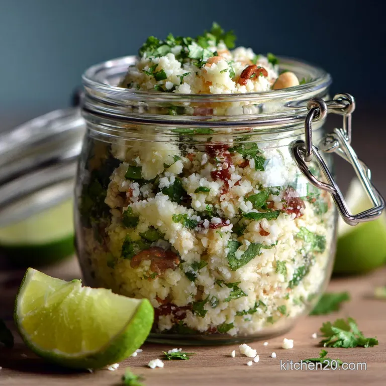 Cauliflower Rice Salads in a Jar: Keto Meal Prep That Stays Fresh