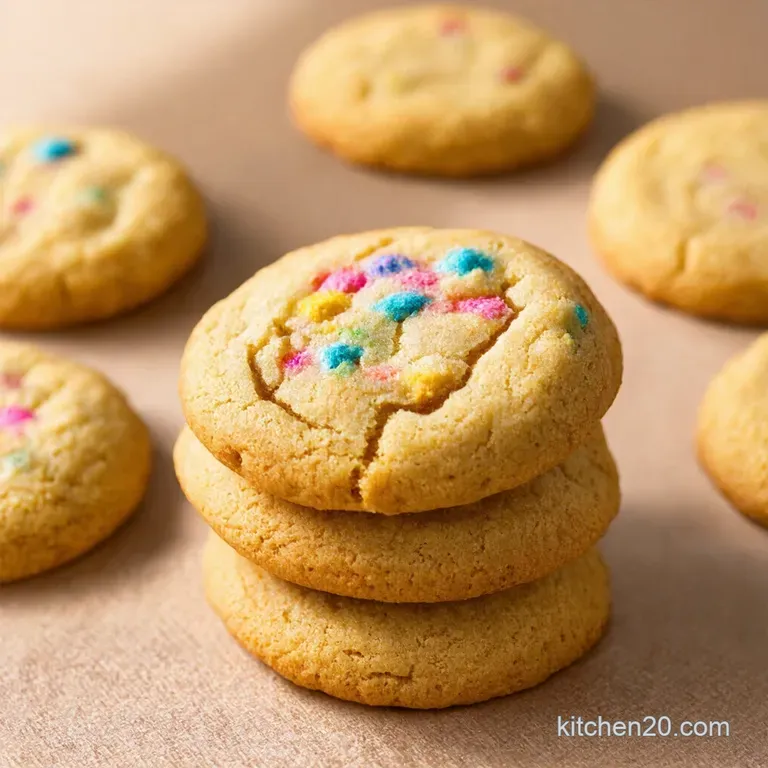 Celebration Funfetti Cookies Sprinkles of Joy