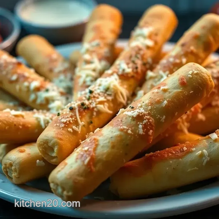 Easy & Delicious Cheese-Stuffed Breadsticks: My Family Favorite