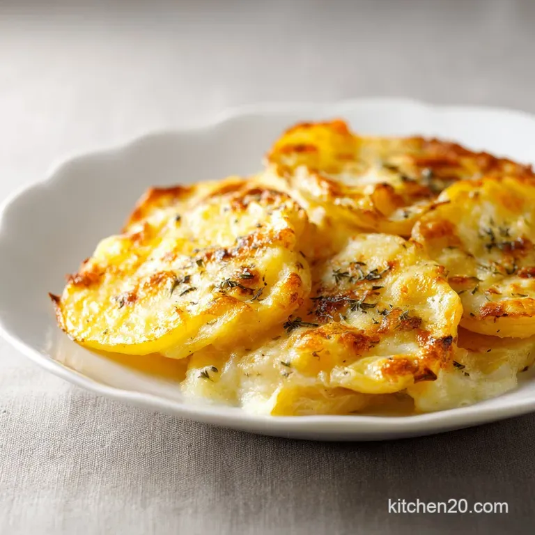 Cheesy Au Gratin Potatoes: Ultra-Creamy and Golden