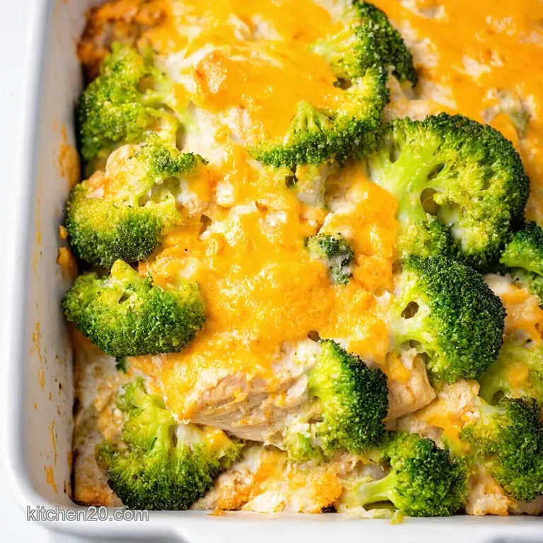 Cheesy Chicken and Broccoli Bake Comfort Food Champion