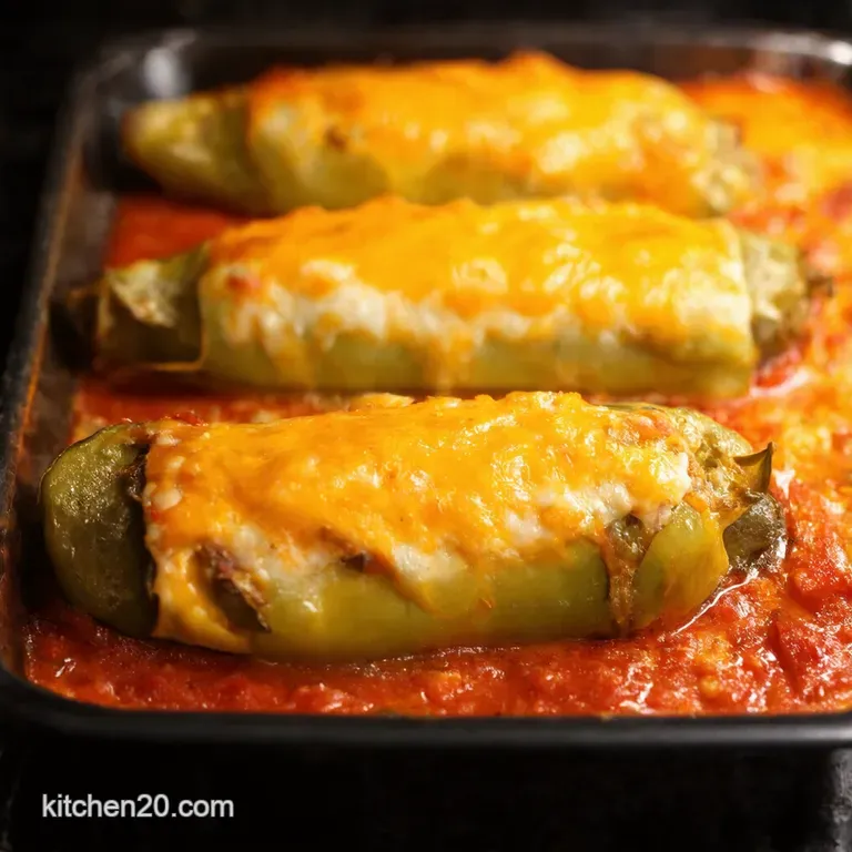 Cheesy Stuffed Guisquil Boats presentation