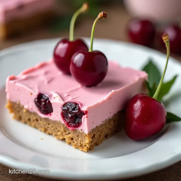 Cherry Delight Dream Bars