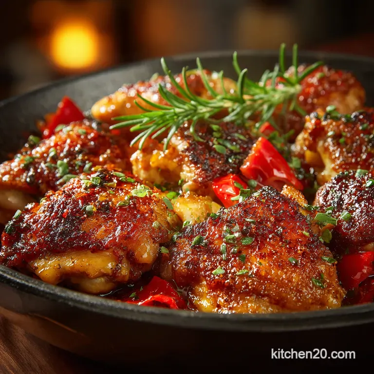 Chicken Cacciatore A Rustic Italian Hunters Stew
