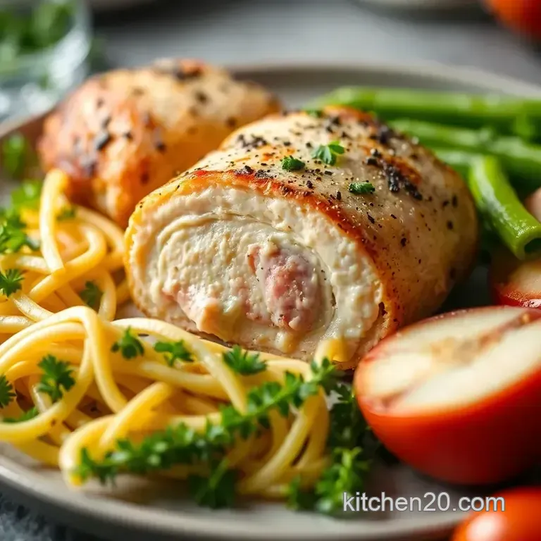 Chicken Cordon Bleu: Easier Than Takeout! presentation