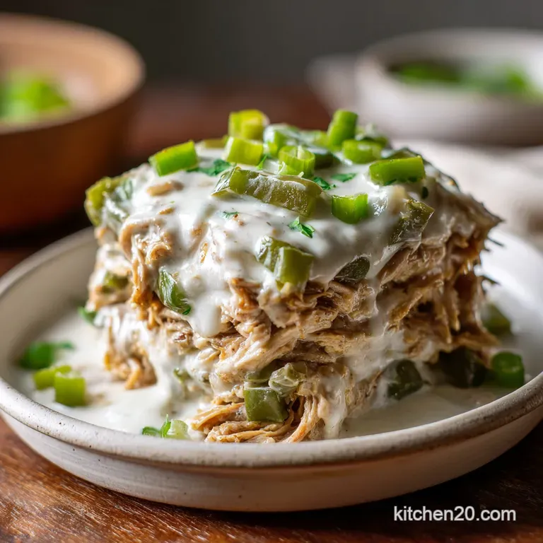 Chicken Enchilada Casserole: Guilt-Free Layered