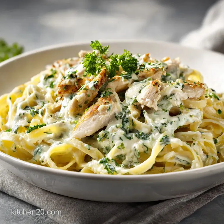 Chicken Fettuccine Alfredo Recipe
