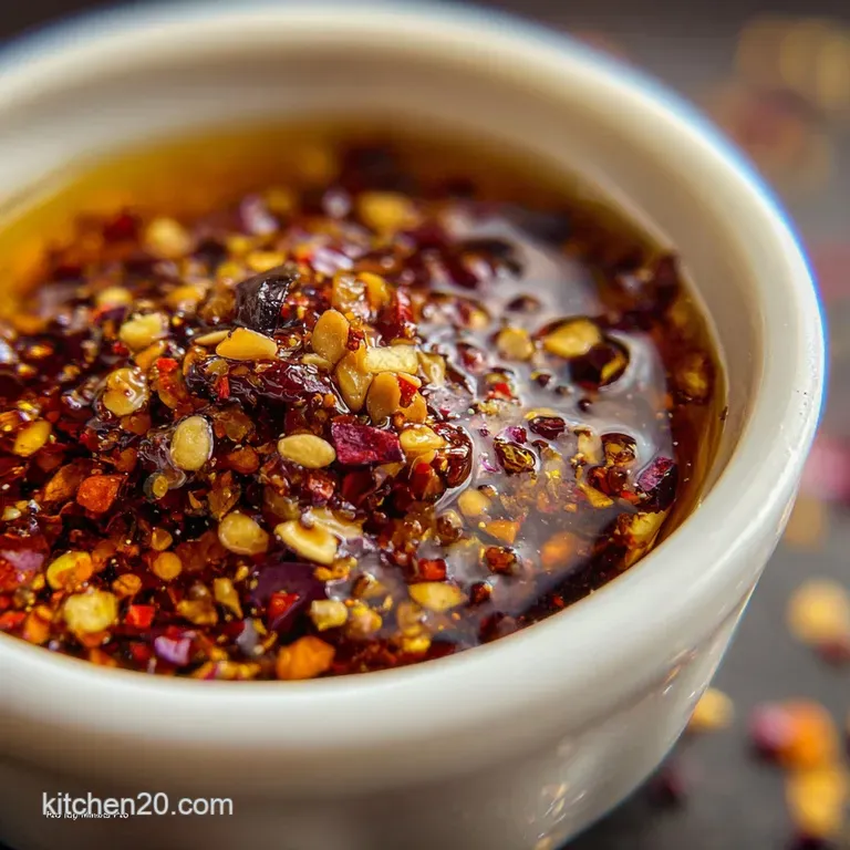 Chili Oil Recipe: Aromatic & Numbing