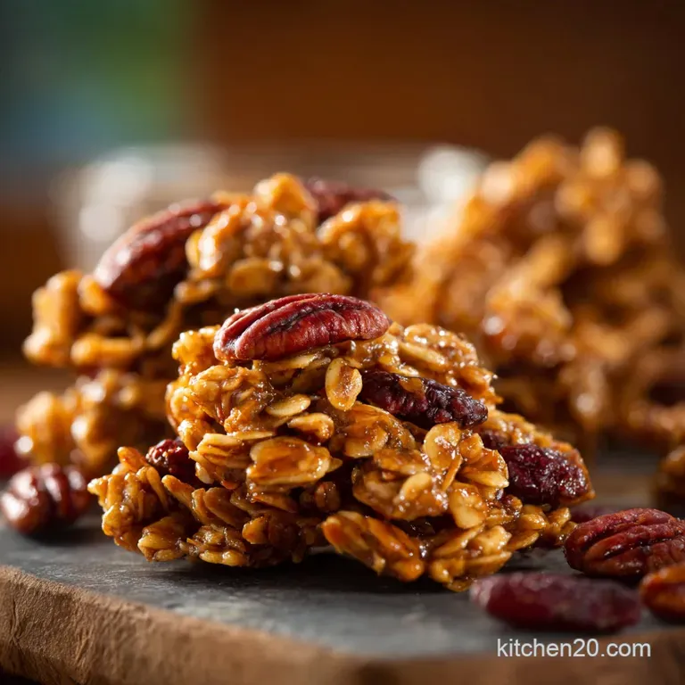 Granola: Easy Chunky Maple Pecan Cluster Recipe