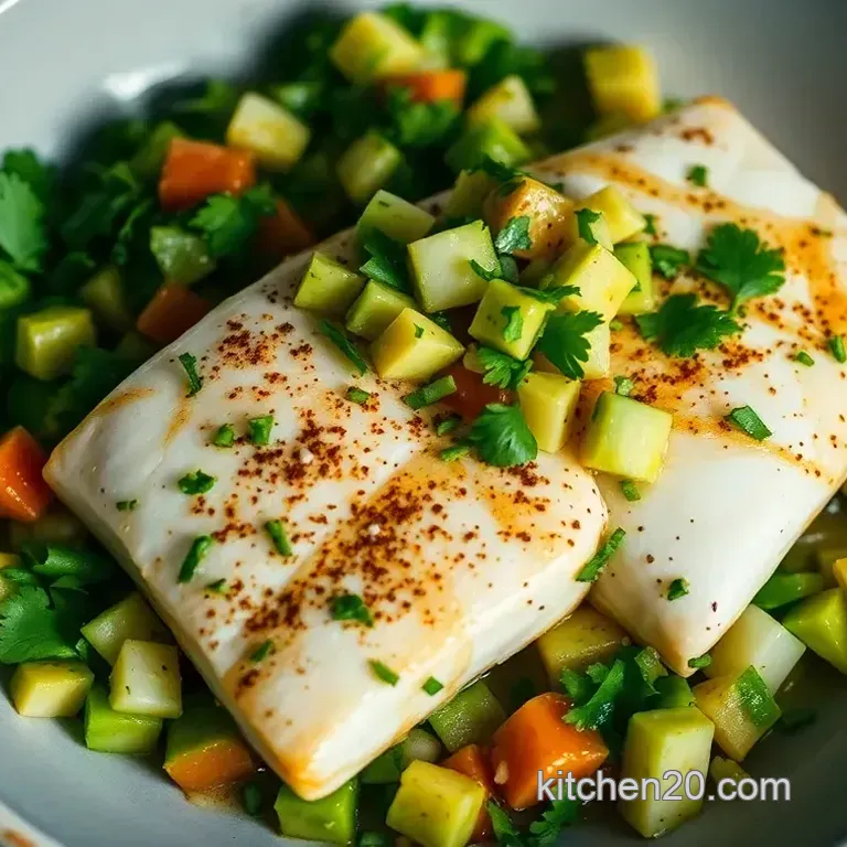 Sun-Soaked Cilantro-Lime Mahi Mahi Recipe with Avocado Salsa