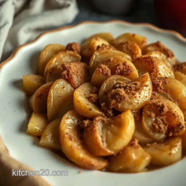 Cinnamon Apple Delight: A Cozy Autumn Treat presentation