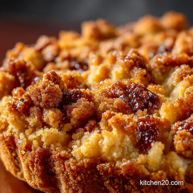 Cinnamonspiced Apple Crumble Diabeticfriendly presentation