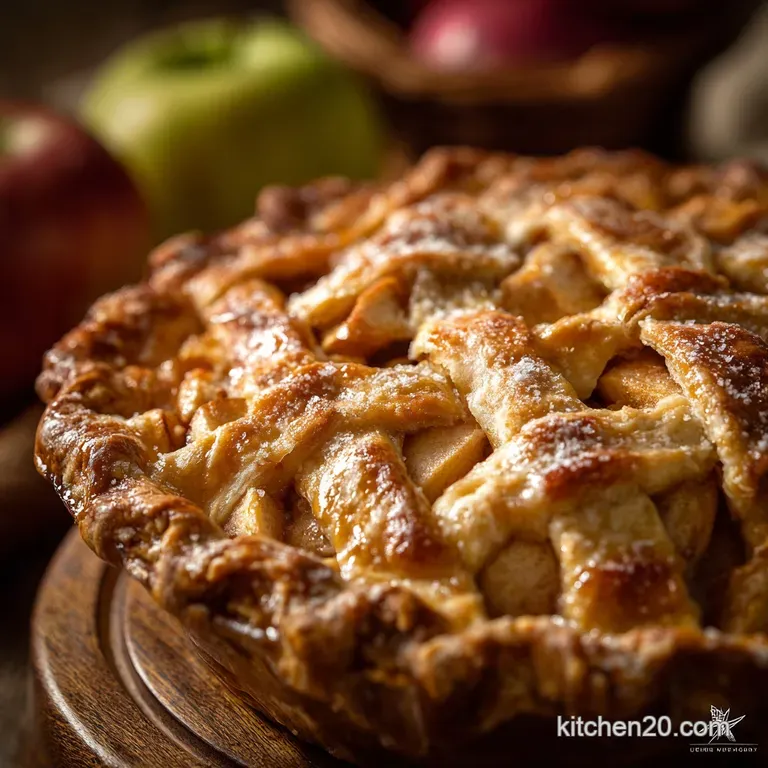 Apple Pie with the Best All-Butter Flaky Crust (Classic Recipe)