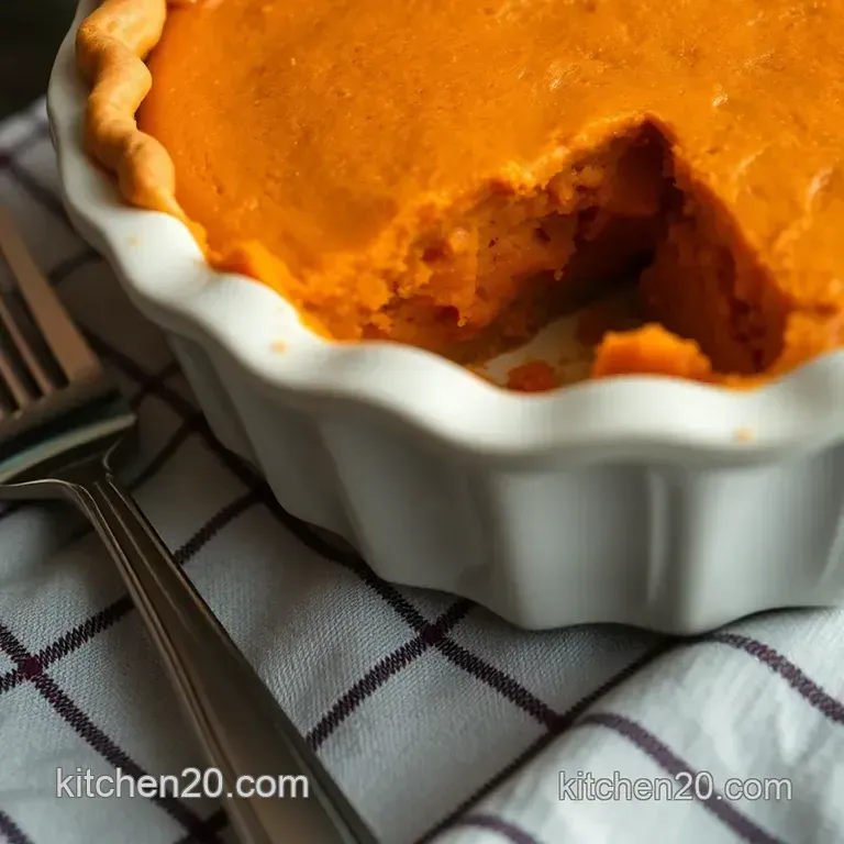 Classic Black Folks&rsquo; Sweet Potato Pie presentation