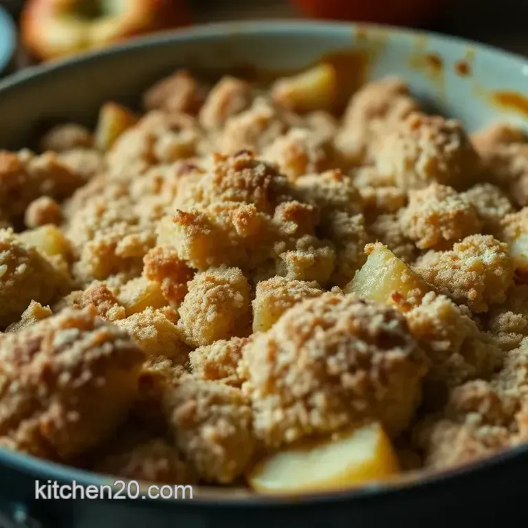 Classic British Apple Crumble: A Timeless Dessert Delight