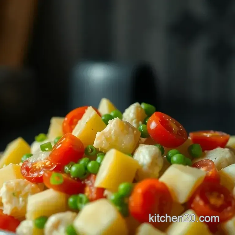 Classic British-Style Potato Salad with a Twist