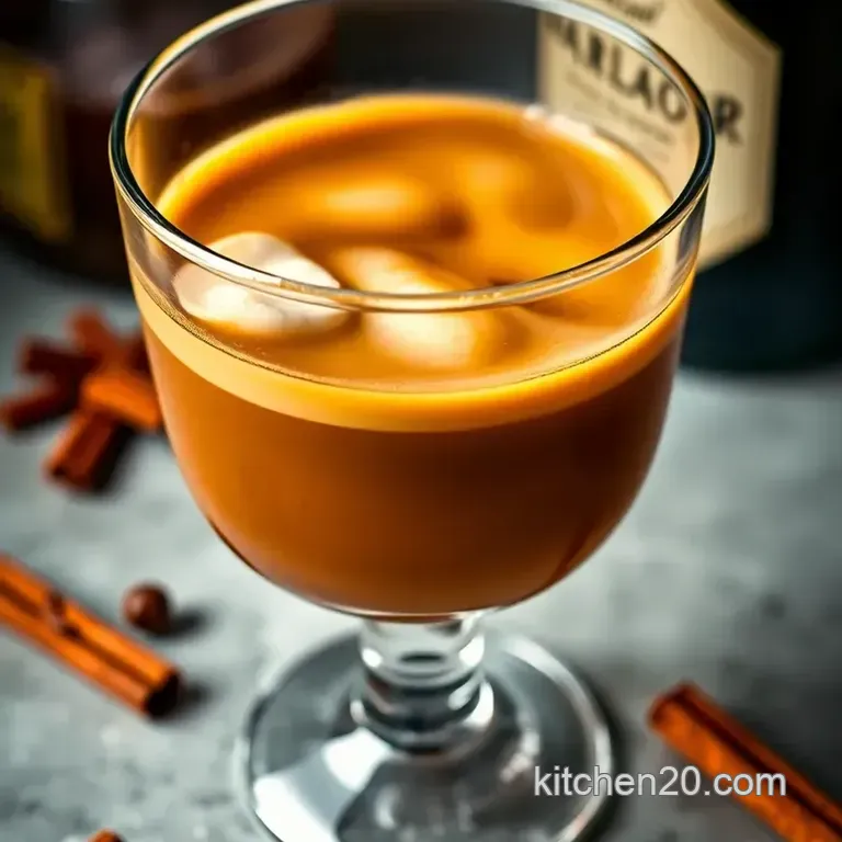 Classic Carajillo: a Spanish Coffee Cocktail presentation