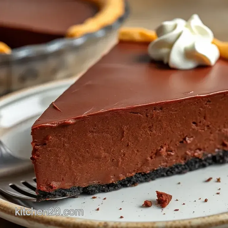 Classic Chocolate Dream Pie