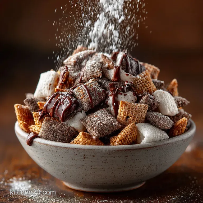 The Colonels Classic Crunch SpotOn Chocolate Peanut Butter Muddy Buddies