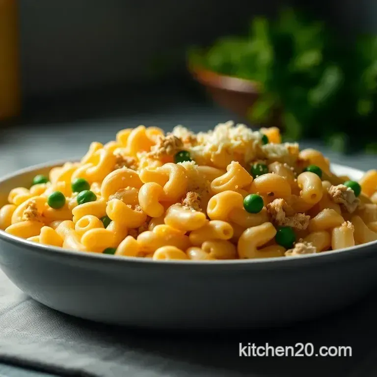 Classic Comfort Tuna Casserole: A British Twist on a Timeless Dish