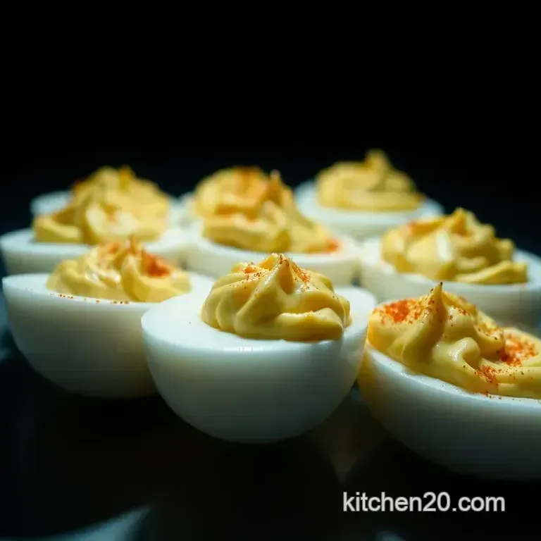 Classic Deviled Eggs: A Timeless Favourite