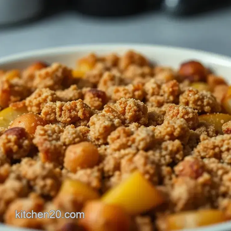 Classic Easy Apple Crisp – Warm & Crunchy Comfort Dessert