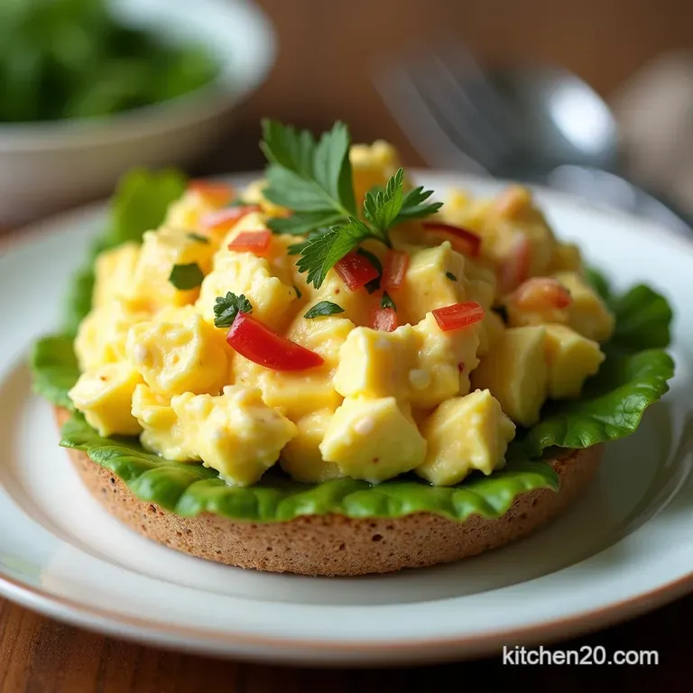 The Proper Cuppa Egg Salad Creamy Tangy and Textbook Perfect