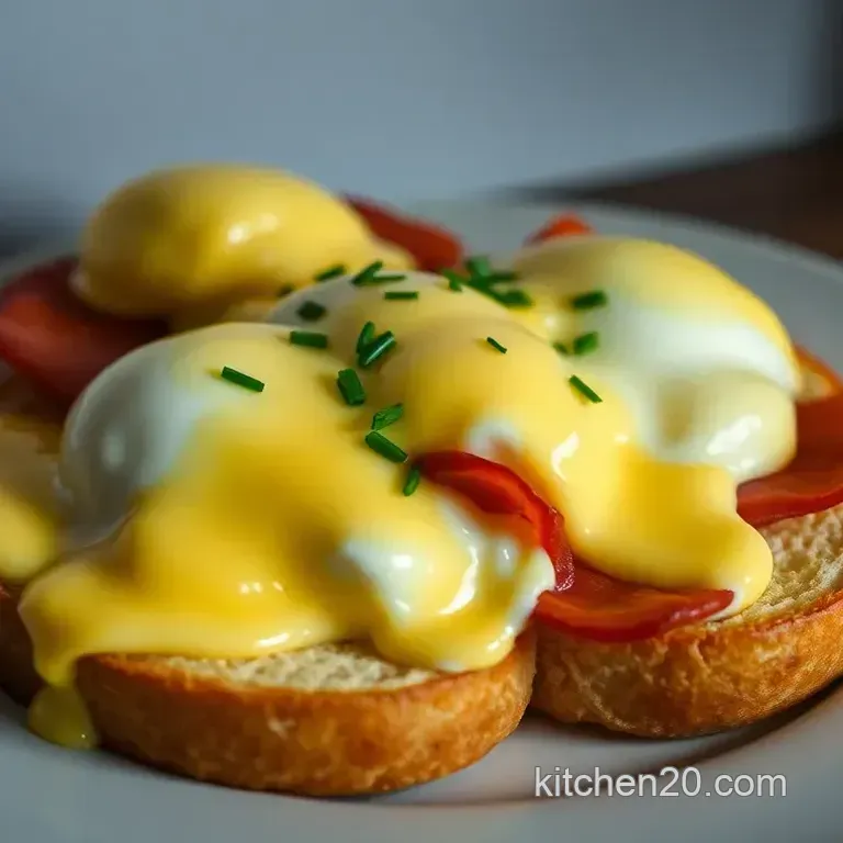 Classic Eggs Benedict: A Savory Breakfast Indulgence