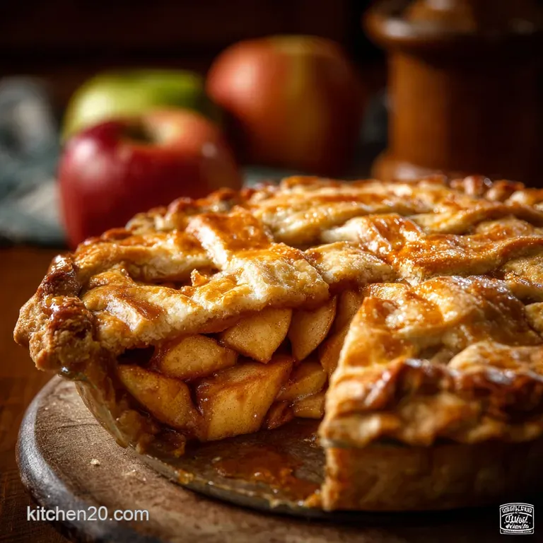 Apple Pie: the Ultimate Guide to a Flaky All-Butter Double Crust presentation