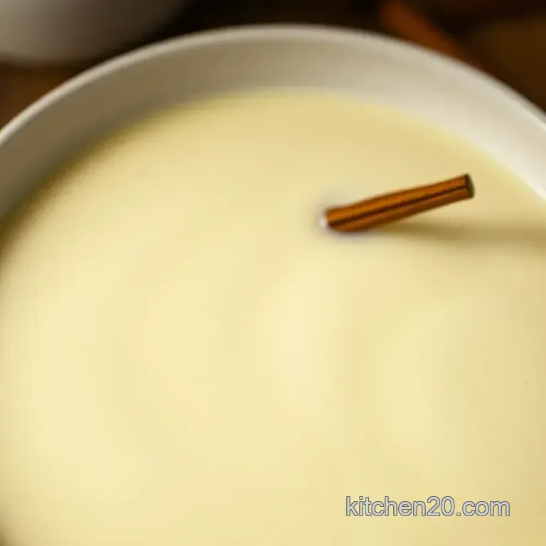 Classic Homemade Eggnog Recipe presentation