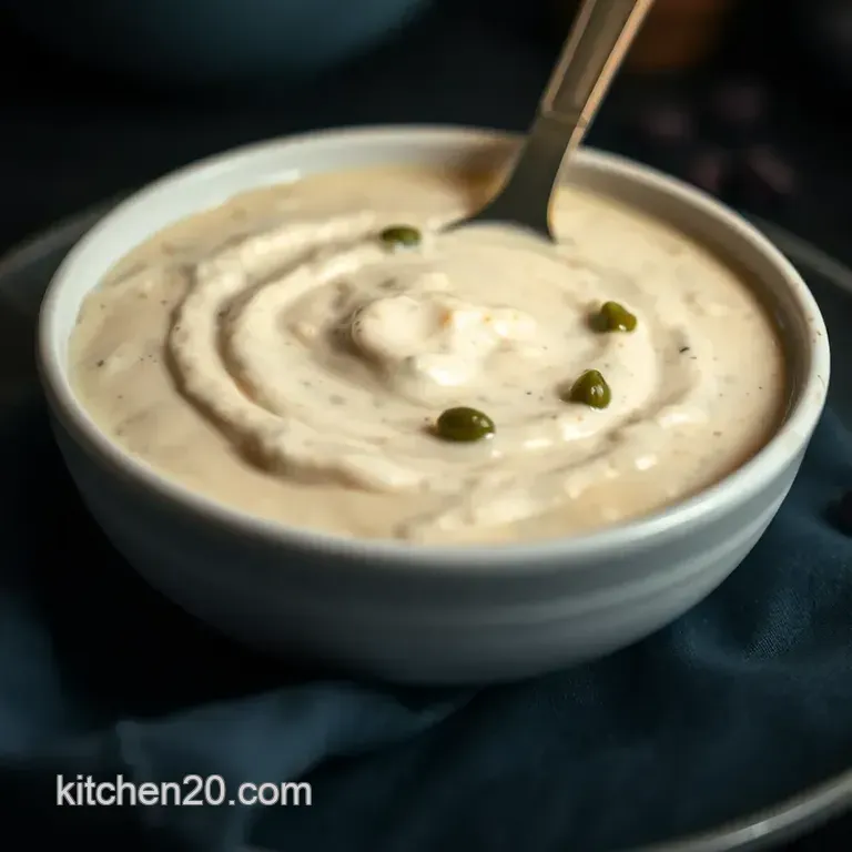 Classic Homemade Tartar Sauce: the Perfect Condiment for Fried Fish! presentation