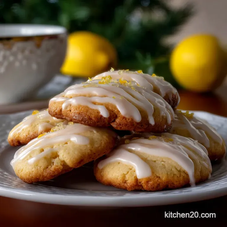 Italian Christmas Cookies: Classic Anginetti Recipe presentation