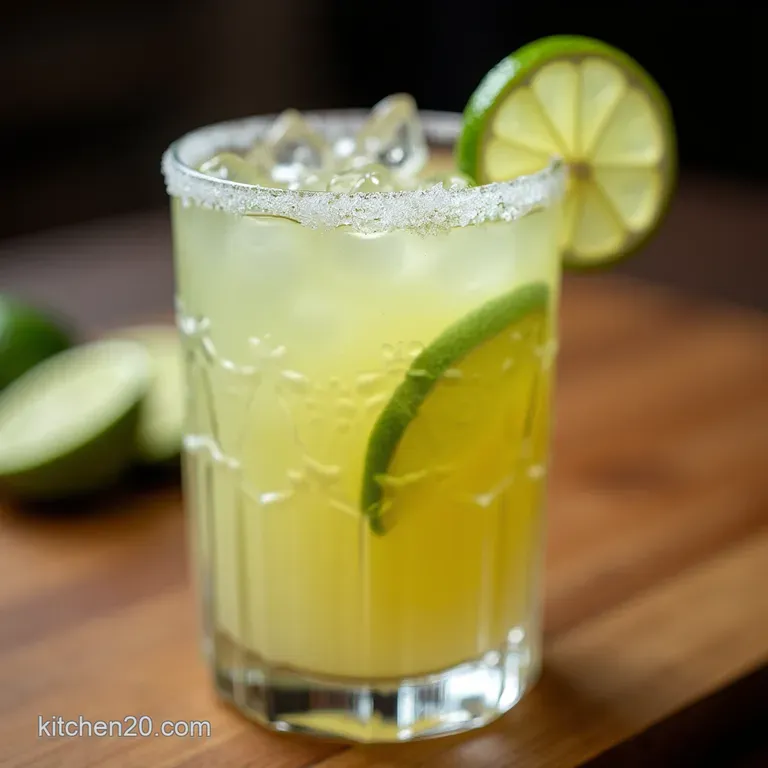 The Perfect Balance Classic Lime Margarita