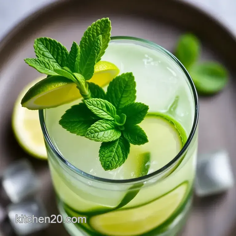 Classic Mojito: a Refreshing Cuban Cocktail presentation