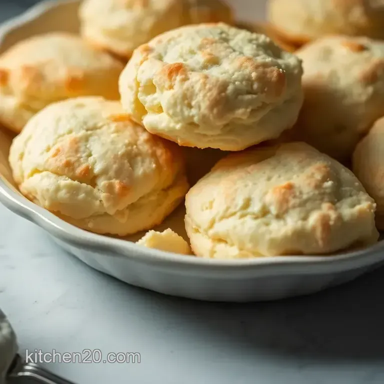 Classic Southern Drop Biscuits – Fluffy Buttery and Easy to Make presentation