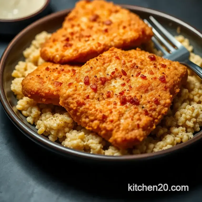 Classic Southern Fried Catfish: Crisp and Deliciously Spiced presentation