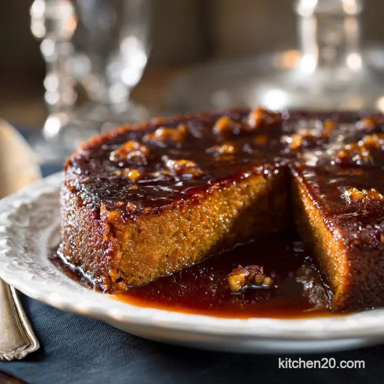 Southern Sweet Potato Pone: the Essential Old Fashioned Southern Dessert presentation