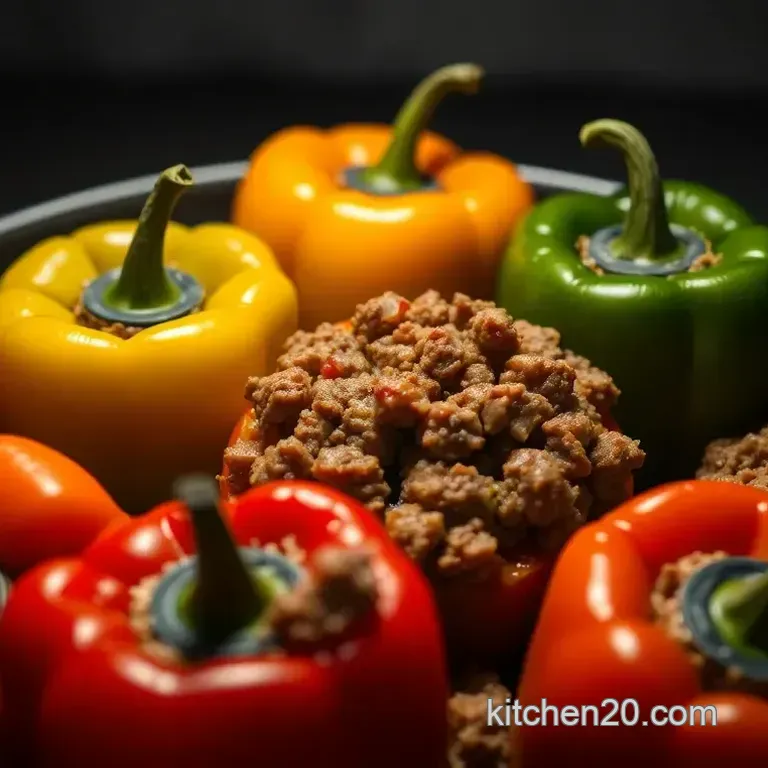 Classic Stuffed Bell Peppers with a Zesty Twist