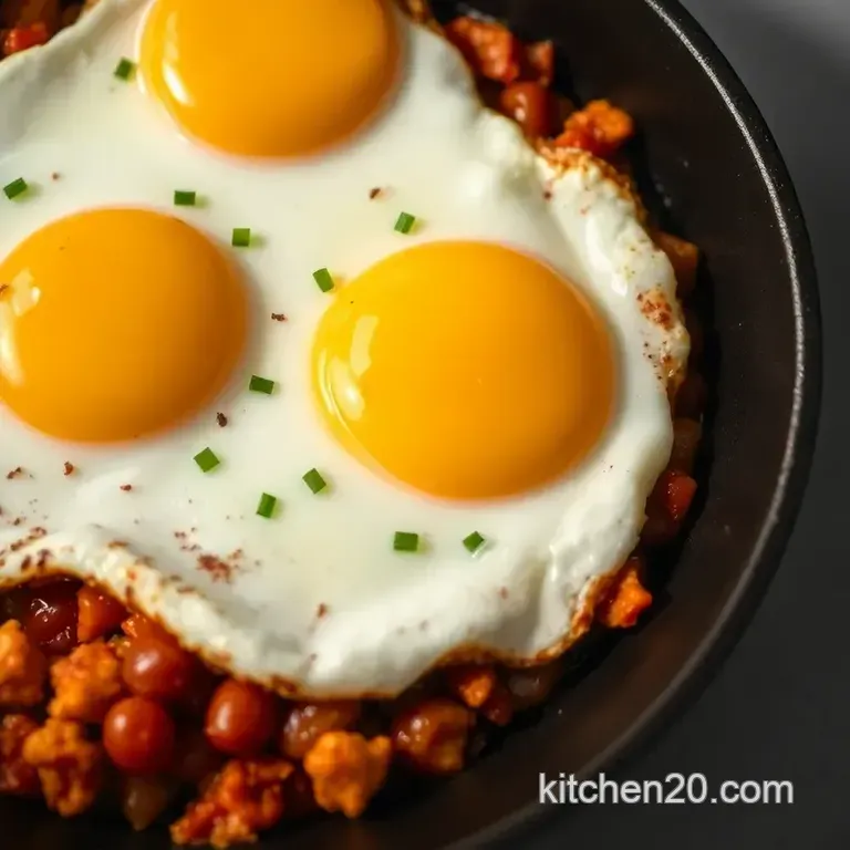 Classic Sunny Side Up Eggs: A Perfect Start to Your Day! presentation