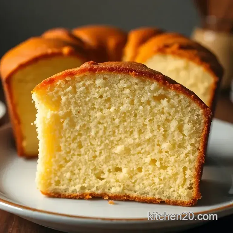 Classic Vanilla Pound Cake Recipe: A Slice of Timeless Delight