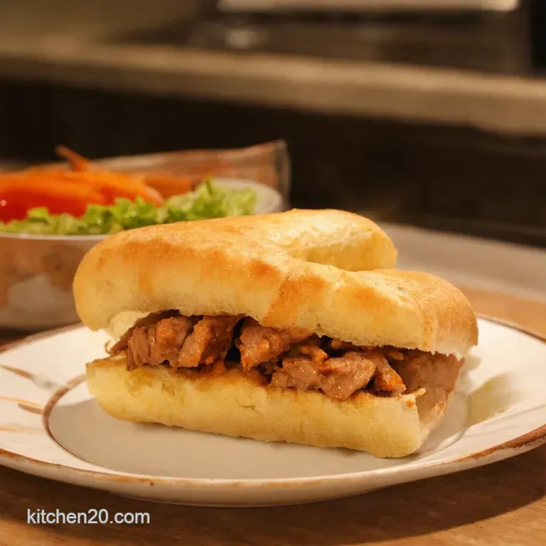 Classic Vietnamese Pork B&aacute;nh M&igrave; the Real Deal presentation