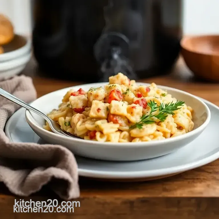 Quick and Creamy Turkey Risotto in 35 Minutes presentation