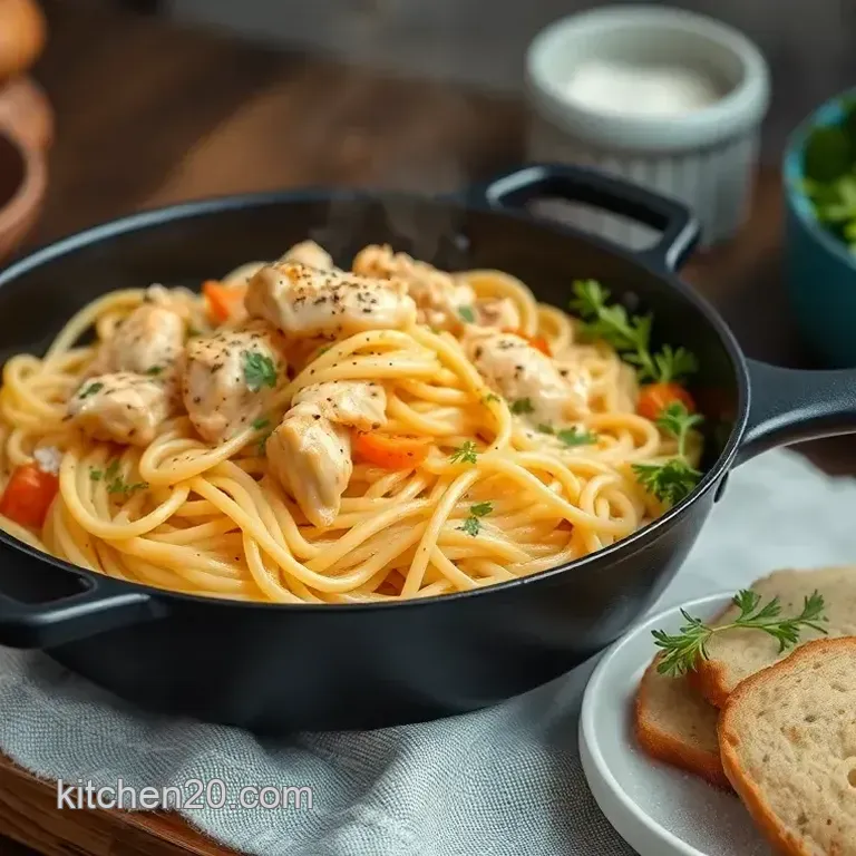 How to Cook One-Skillet Cheesy Chicken Pasta Quick: A Cozy Family Favorite!