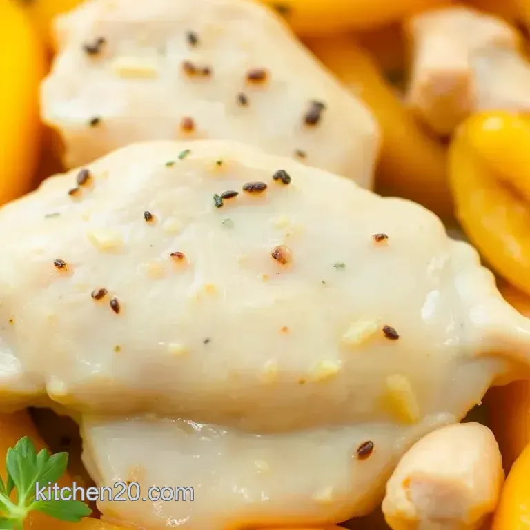 Cook Quick Chicken with Sweet Yellow Peppers