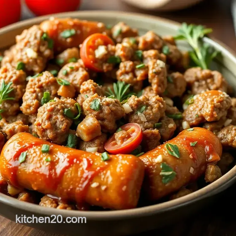 Quick and Savory Grass-Fed Beef Sausage Patties