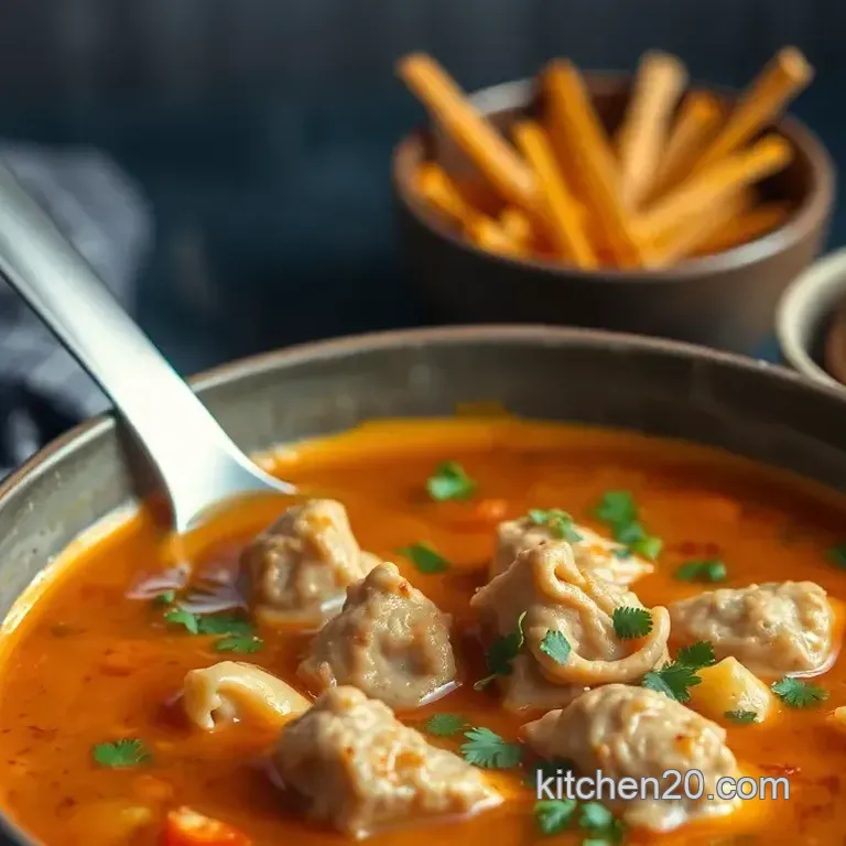 Cozy & Quick Spicy Chicken Soup