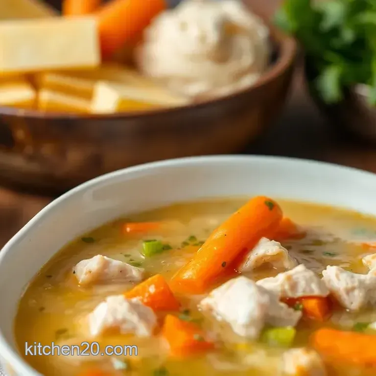 Cooked Chicken Soup – Quick & Hearty Delight