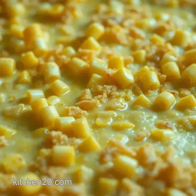 Corn Oven Delight: My Family' s Favorite Savory Baked Corn Casserole