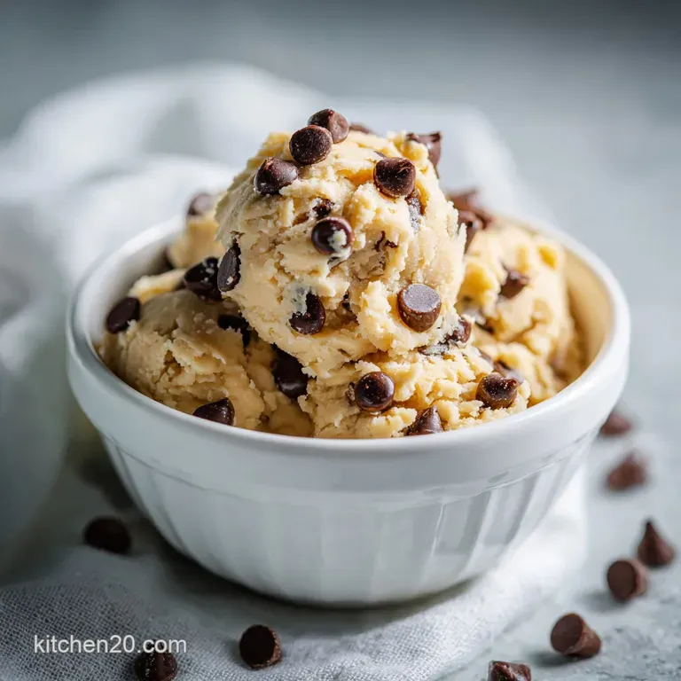 Cottage Cheese Cookie Dough: Silky Protein Treat