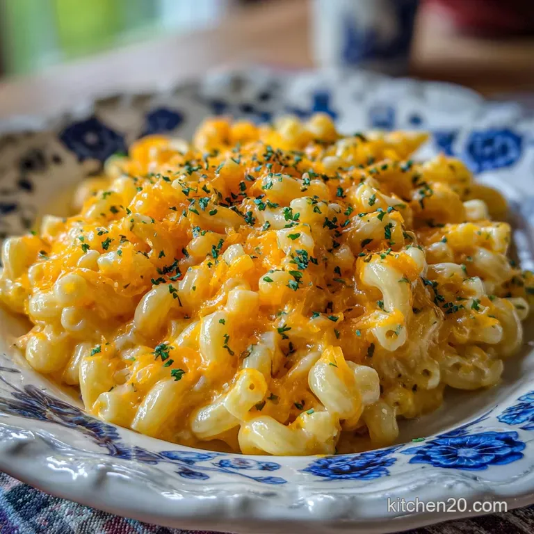 Classic Cottage Cheese Mac and Cheese Without Milk with Sharp Cheddar